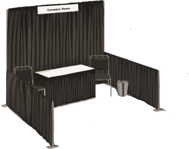 10x10 Physical Booth
